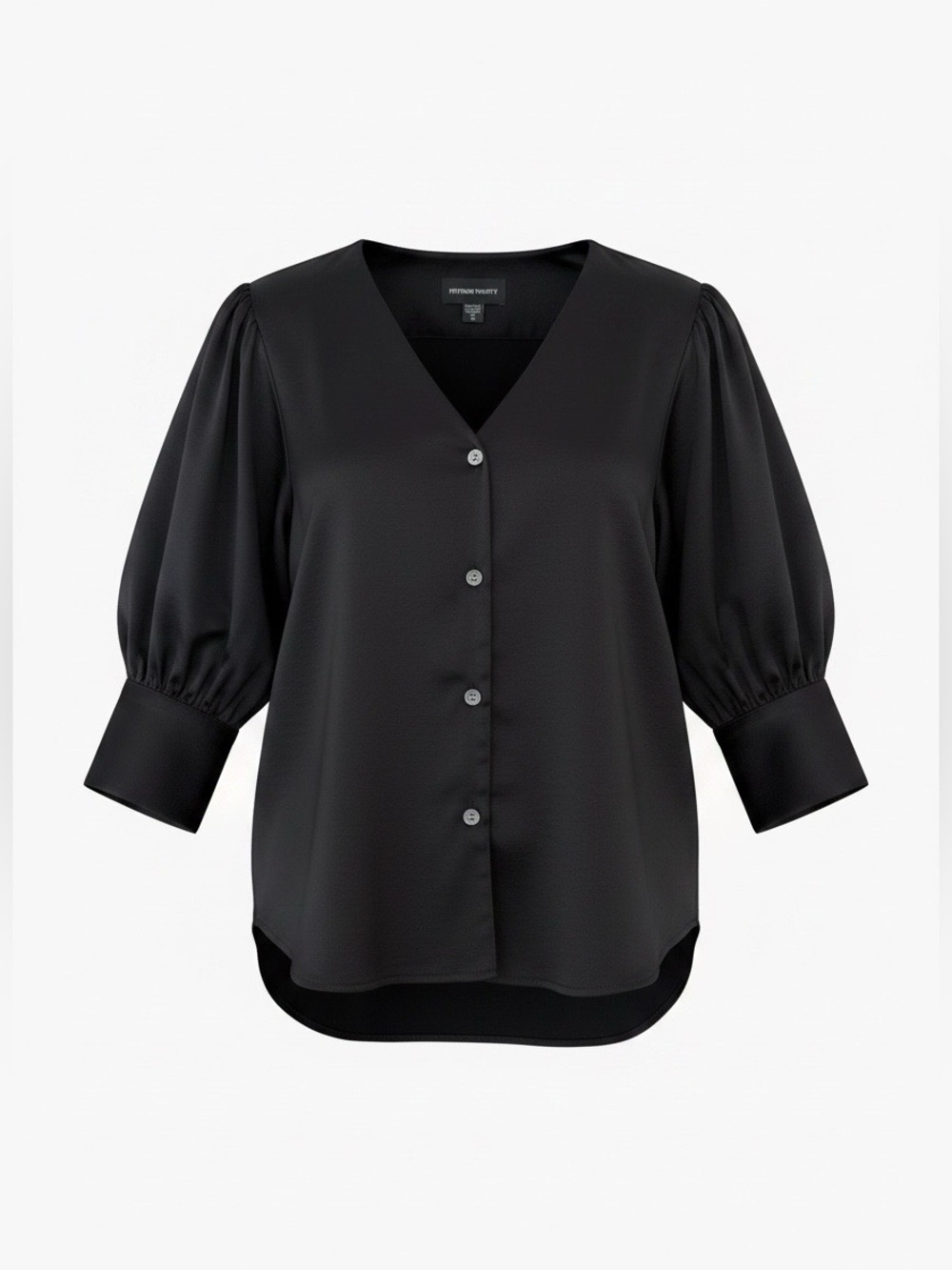 Women’s Fifteen Twenty black button down blouse size M